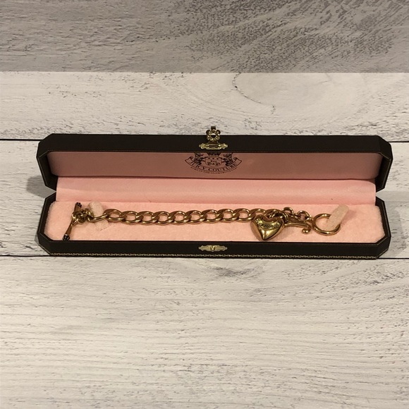 Juicy Couture gold chunky charm bracelet - Picture 3 of 7